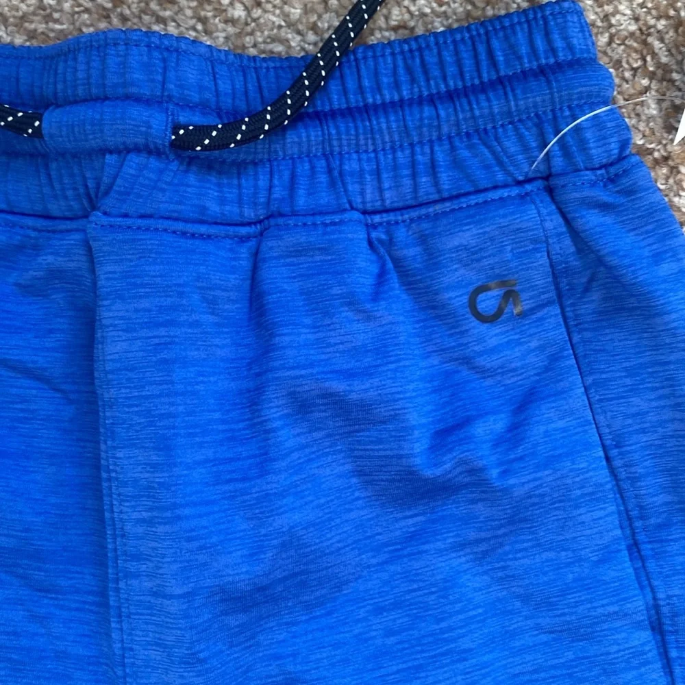 GapFit Kids Recycled Pull-On Shorts, Active Blue, M/8